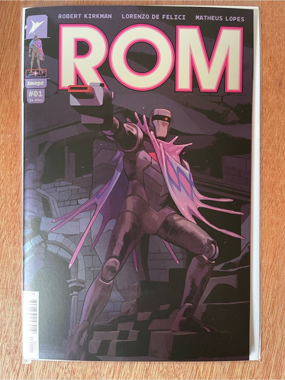 ROM #1 MASK BLIND BAG SECRET FOIL VARIANT by ROBERT KIRKMAN Image Comics 2026 NM